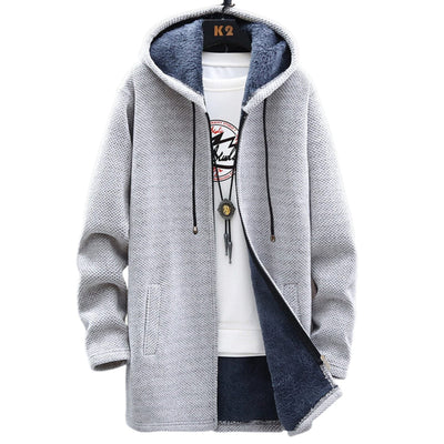 Levi - Men's Hooded Fleece-Lined Jacket