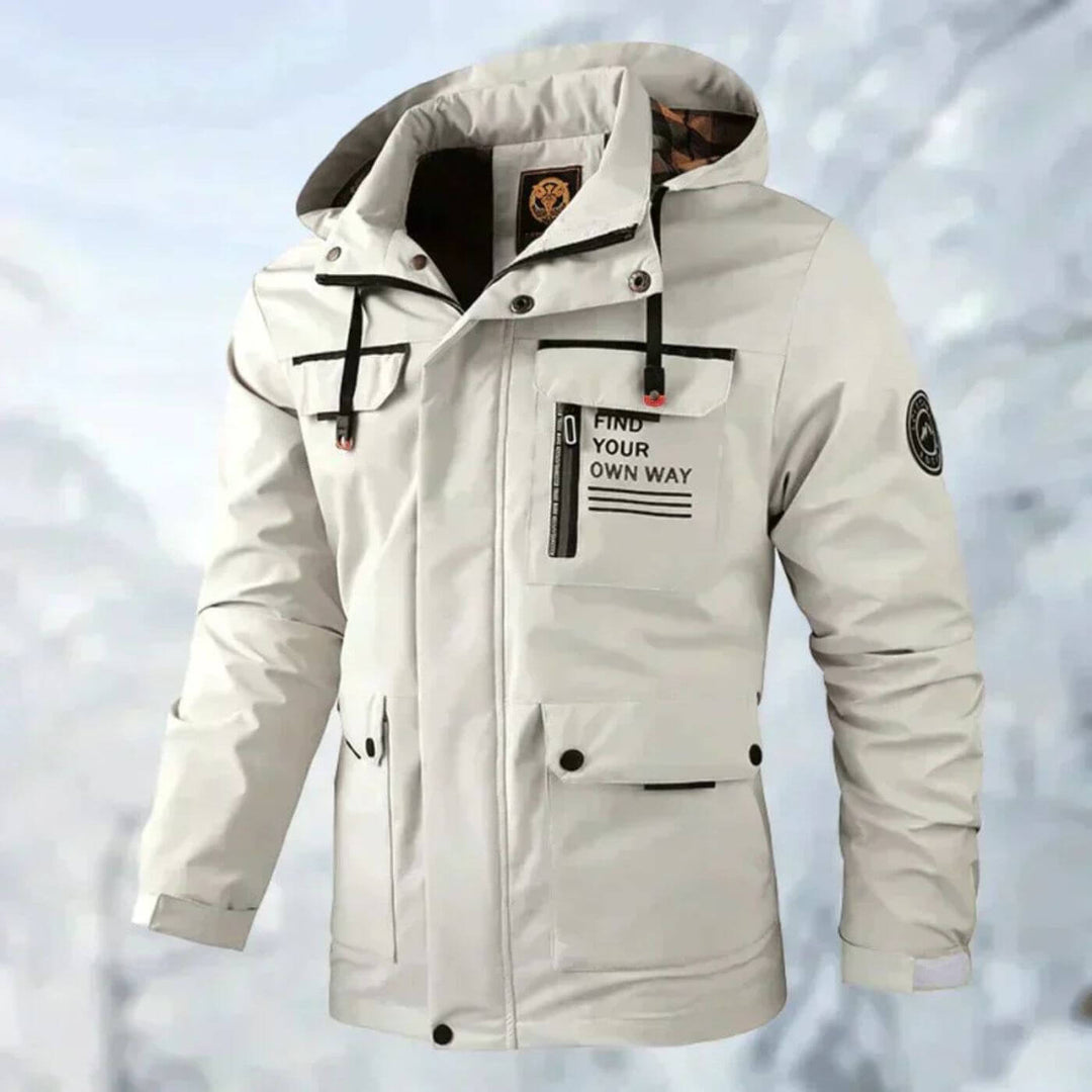 Victor | Waterproof Autumn Jacket with Timeless Cut for Men