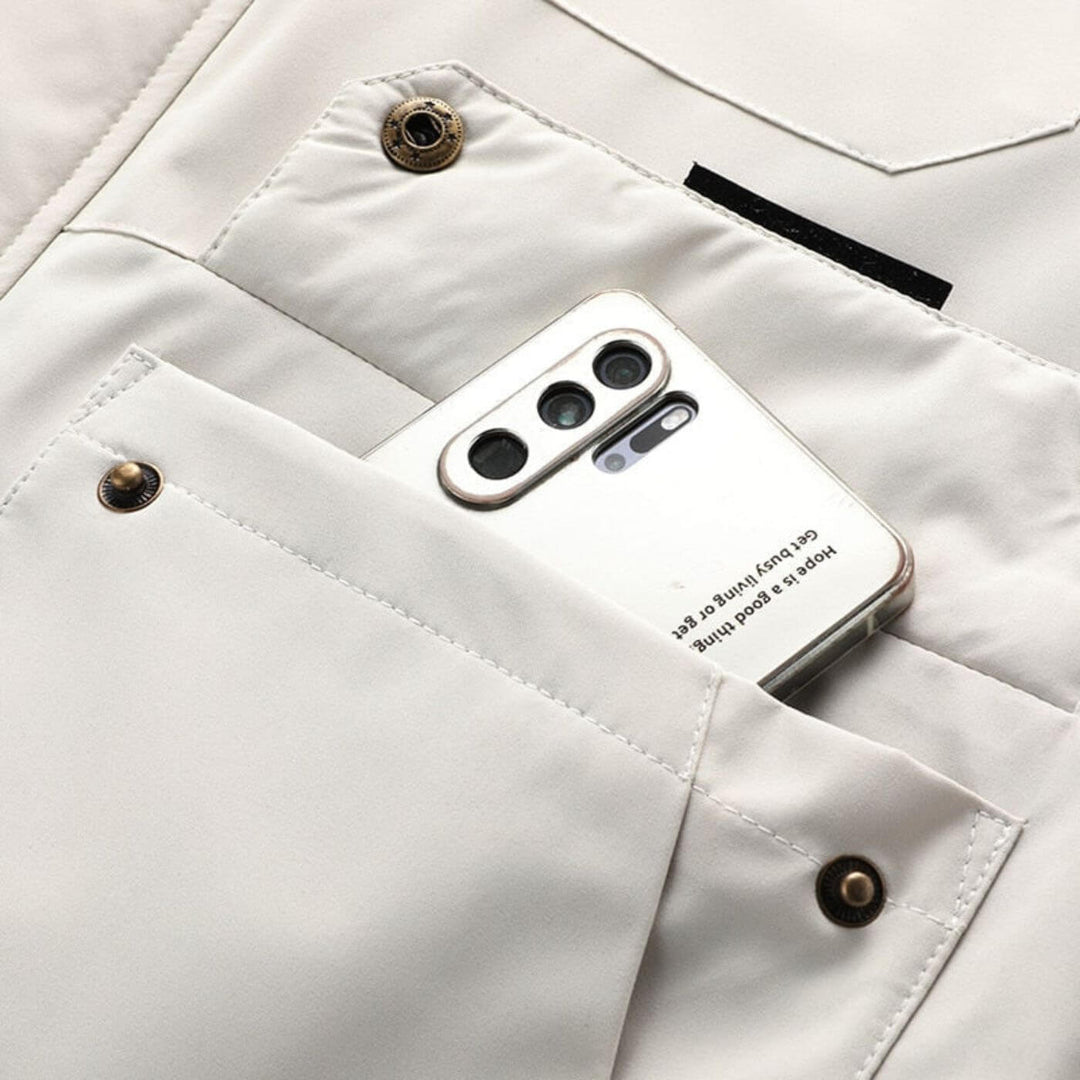 Victor | Waterproof Autumn Jacket with Timeless Cut for Men