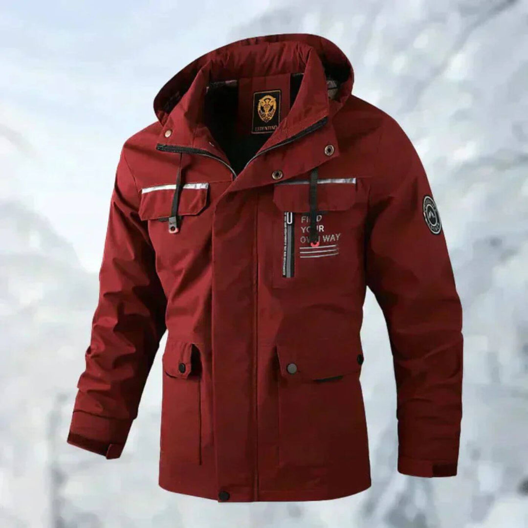 Victor | Waterproof Autumn Jacket with Timeless Cut for Men