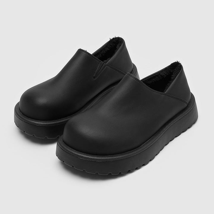 Weston | Faux Fur Lined Loafers with Wide Toe Box for Men