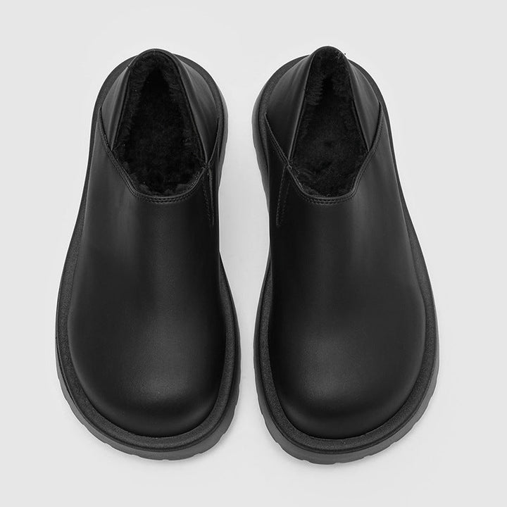 Weston | Faux Fur Lined Loafers with Wide Toe Box for Men
