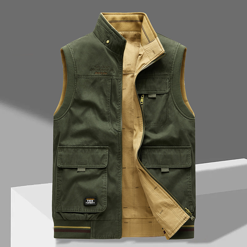 Miles | Everyday Utility Vest with Practical Pocket Layout for Men