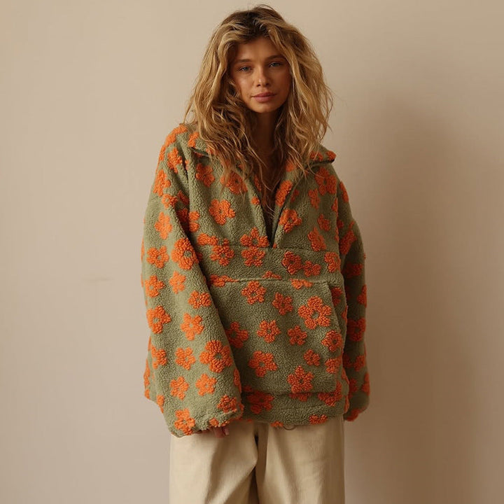 Suzan - Floral Print Sweater