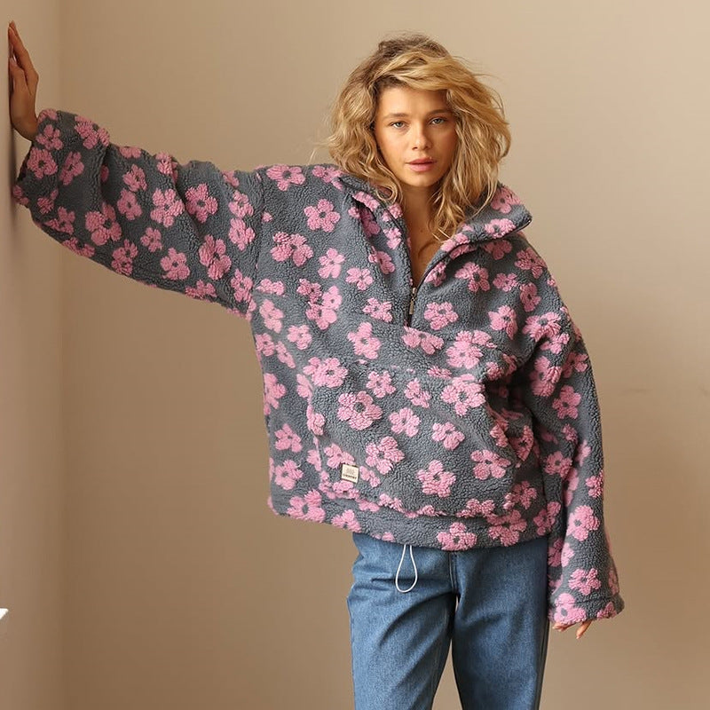 Suzan - Floral Print Sweater