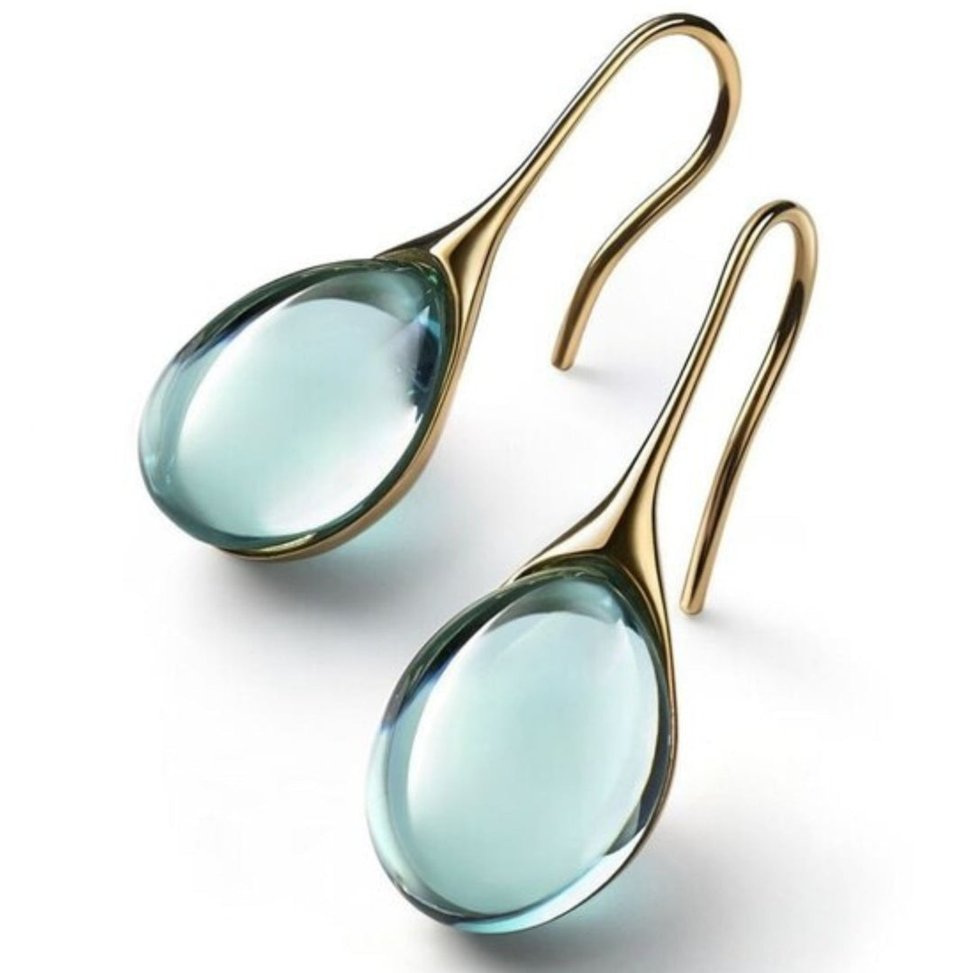 Chic Crystal Dangle Earrings