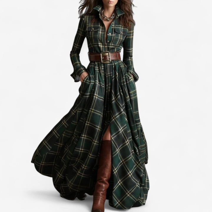 Brynlee - Checked Dress