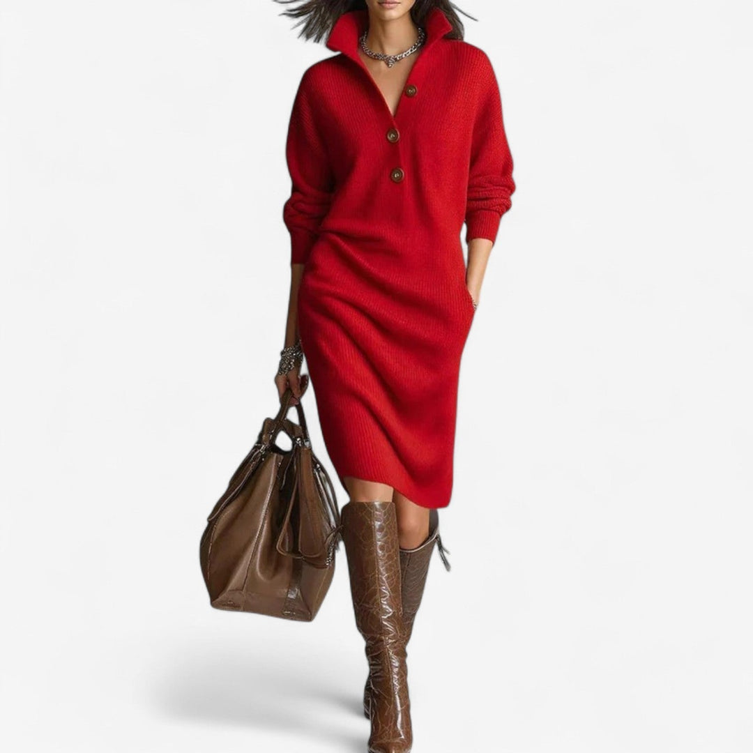 Mariana - Casual Sweater Dress