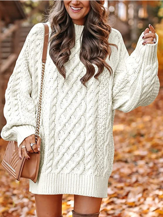 Emory | Oversized Cable Knit Sweater with Cosy Silhouette for Women