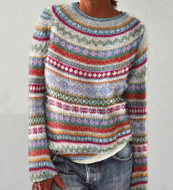 Solveig - Soft Nordic Pattern Sweater
