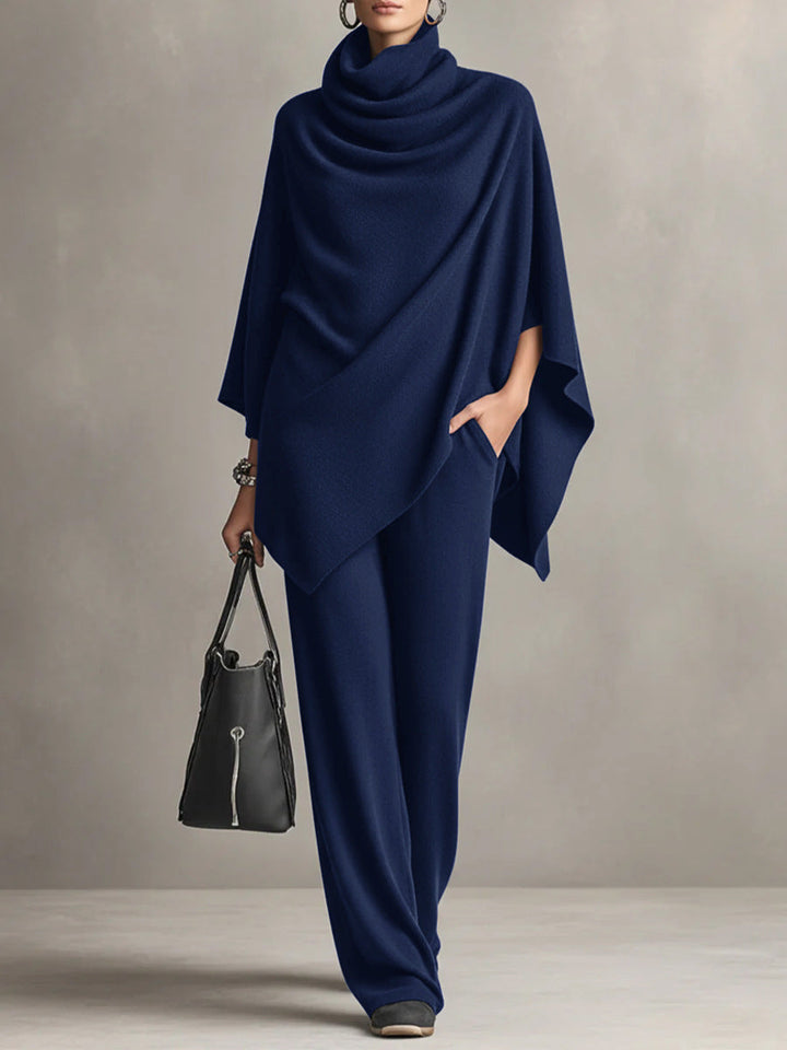 Celeste | Draped Two Piece Set with Flowing Modern Lines for Women
