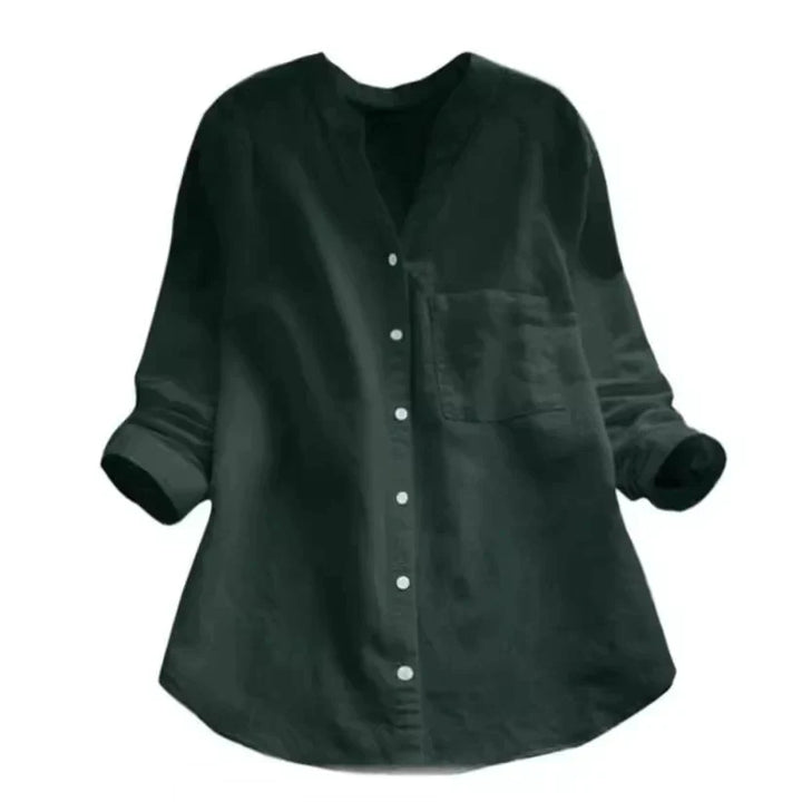 Sophie - Leisure Shirt Made Of Fine Cotton