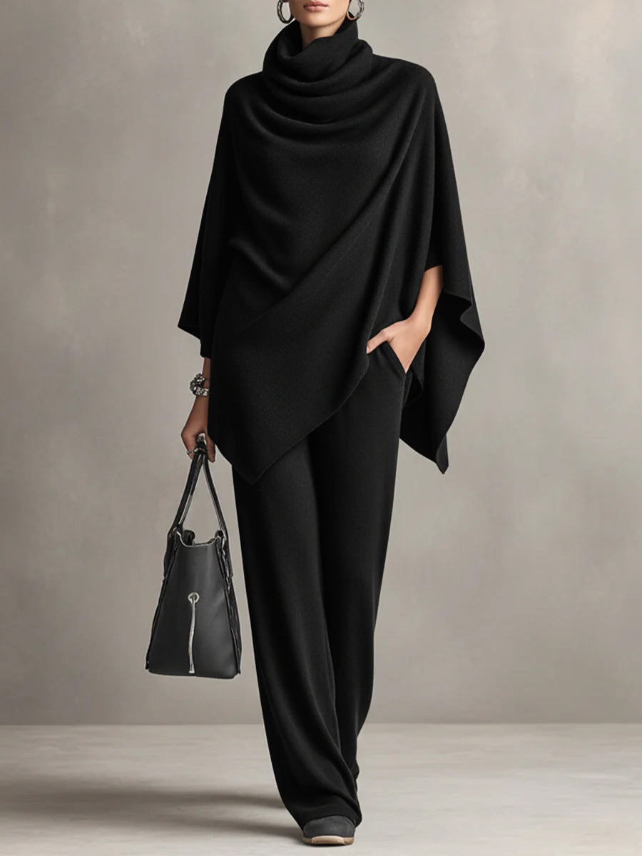 Celeste | Draped Two Piece Set with Flowing Modern Lines for Women