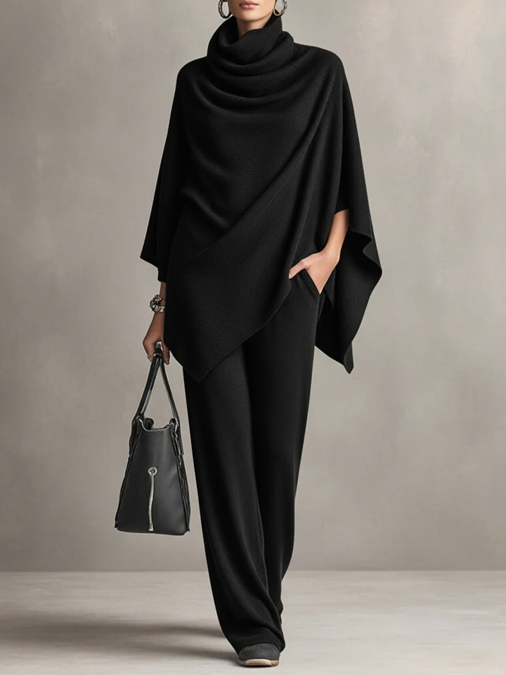 Celeste | Draped Two Piece Set with Flowing Modern Lines for Women