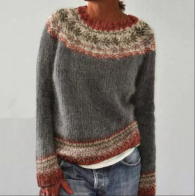 Solveig - Soft Nordic Pattern Sweater