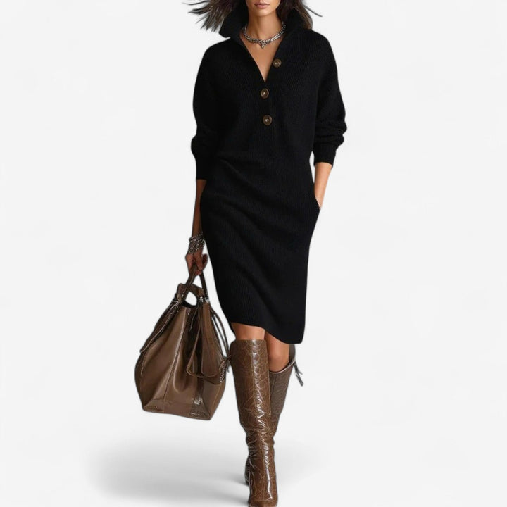 Mariana - Casual Sweater Dress
