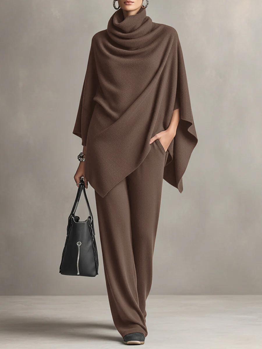 Celeste | Draped Two Piece Set with Flowing Modern Lines for Women