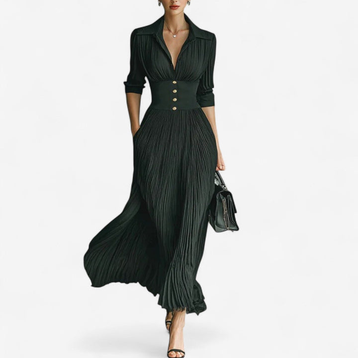 Carine Maxi Pleated