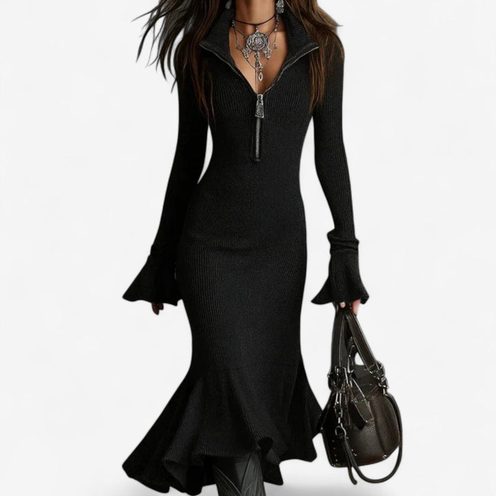 Blair - Zip Collar Dress