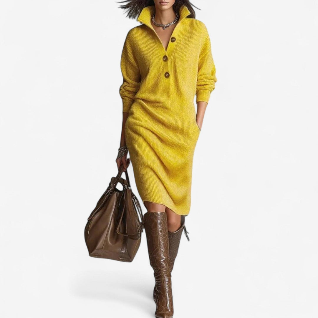 Mariana - Casual Sweater Dress