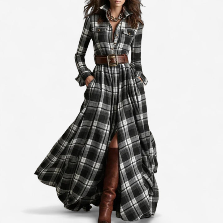 Brynlee - Checked Dress