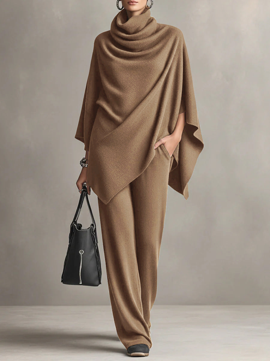 Celeste | Draped Two Piece Set with Flowing Modern Lines for Women