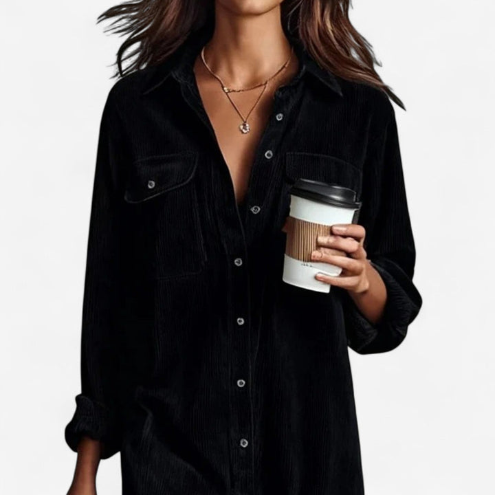 Anastacia Midi Ample In Corduroy