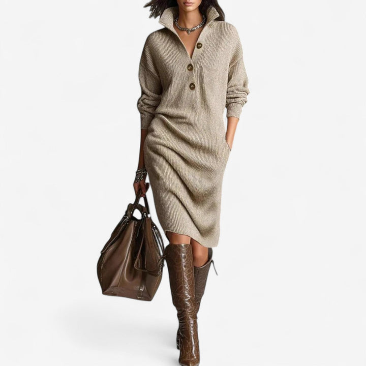 Mariana - Casual Sweater Dress
