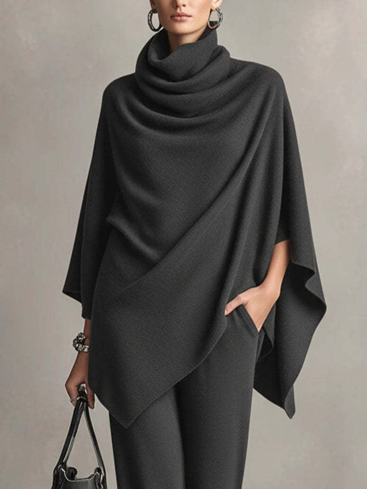 Celeste | Draped Two Piece Set with Flowing Modern Lines for Women