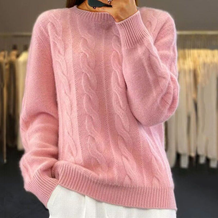 Odessa | Elegant Soft Knit Winter Sweater with Graceful Line for Women