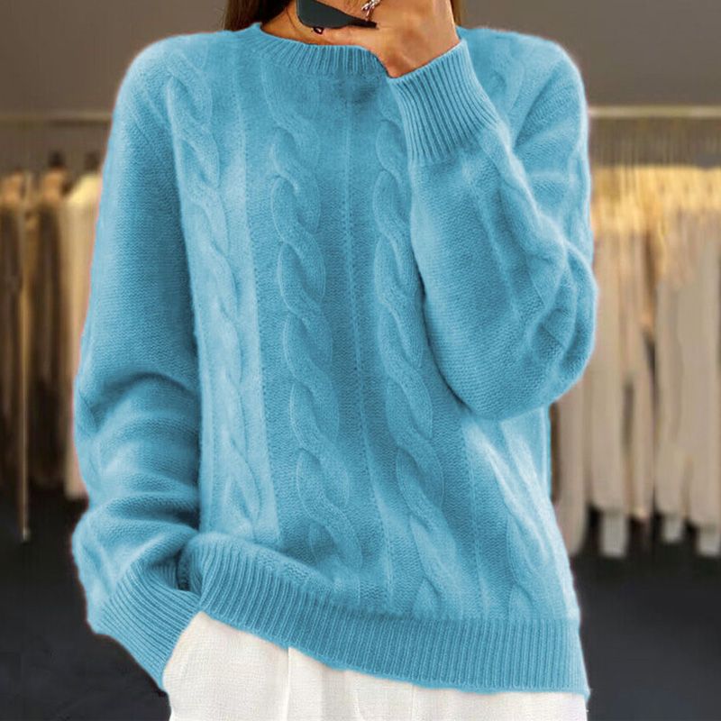 Odessa | Elegant Soft Knit Winter Sweater with Graceful Line for Women