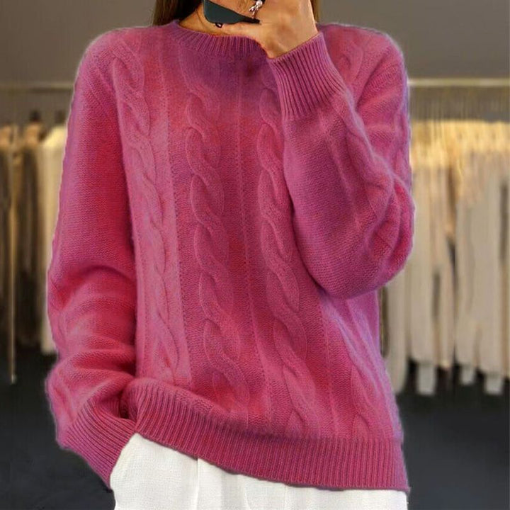 Odessa | Elegant Soft Knit Winter Sweater with Graceful Line for Women