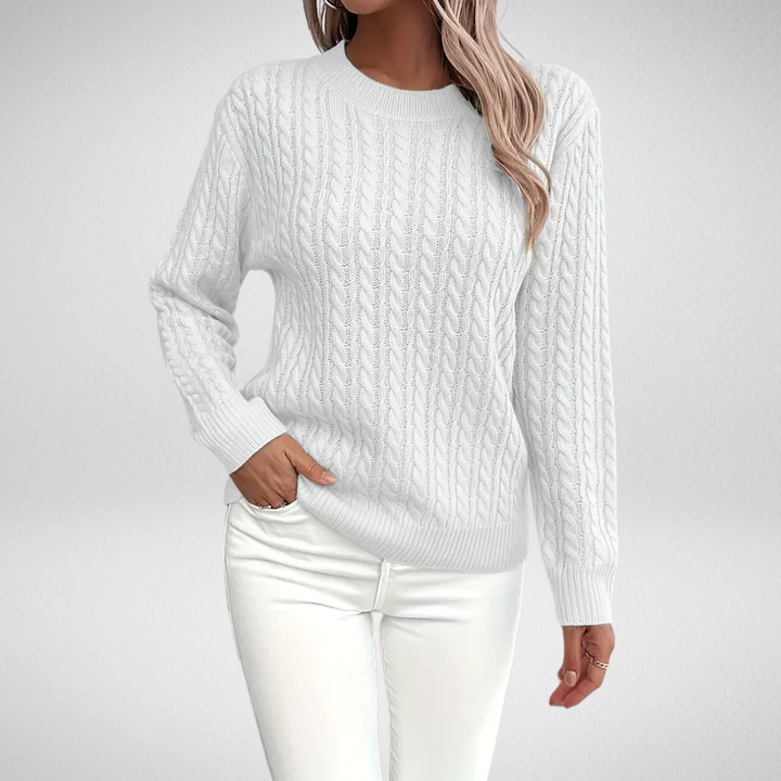 Zoe - Cable Knit Sweater