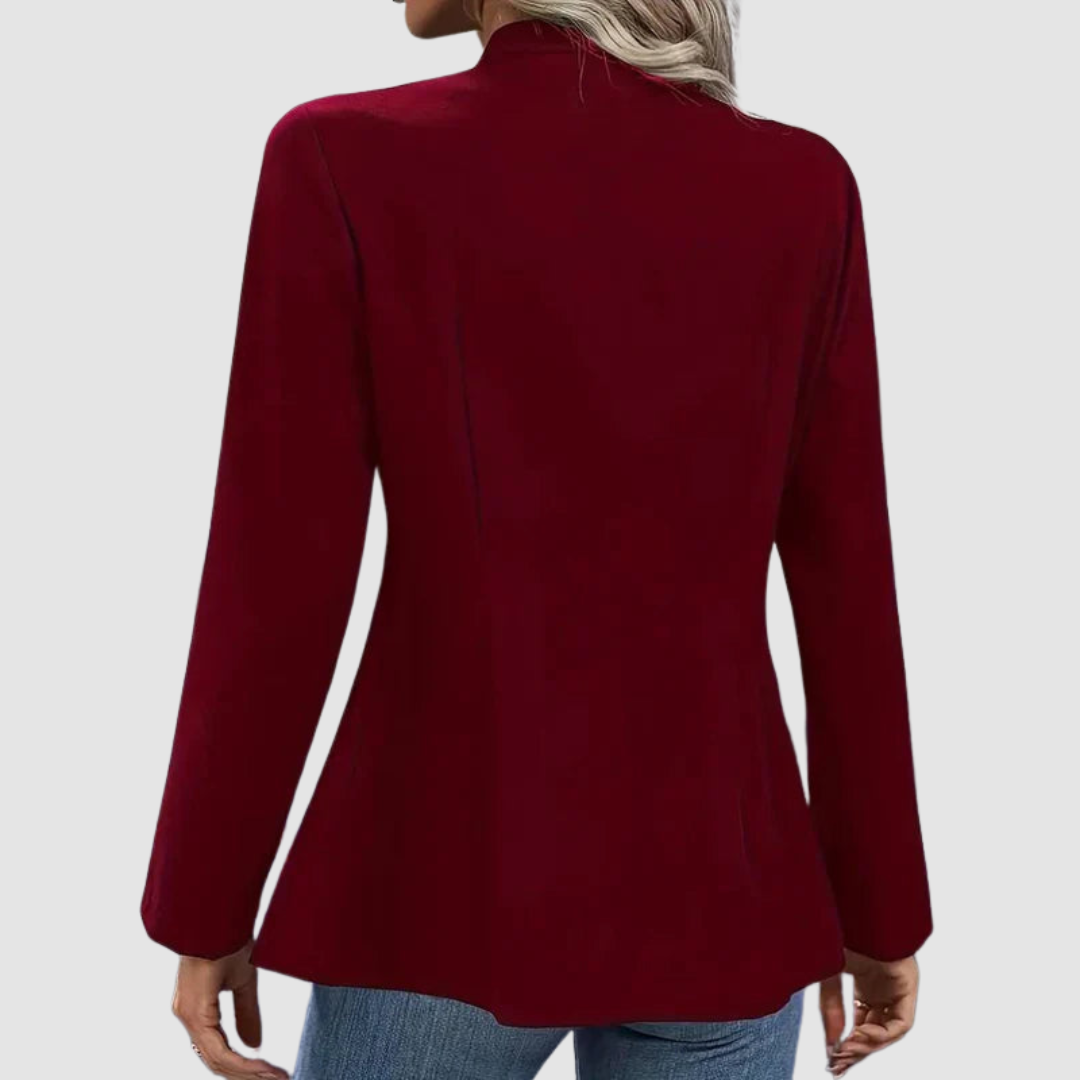 Xanthe | Tailored Blazer with Soft Structure and Button Front for Women
