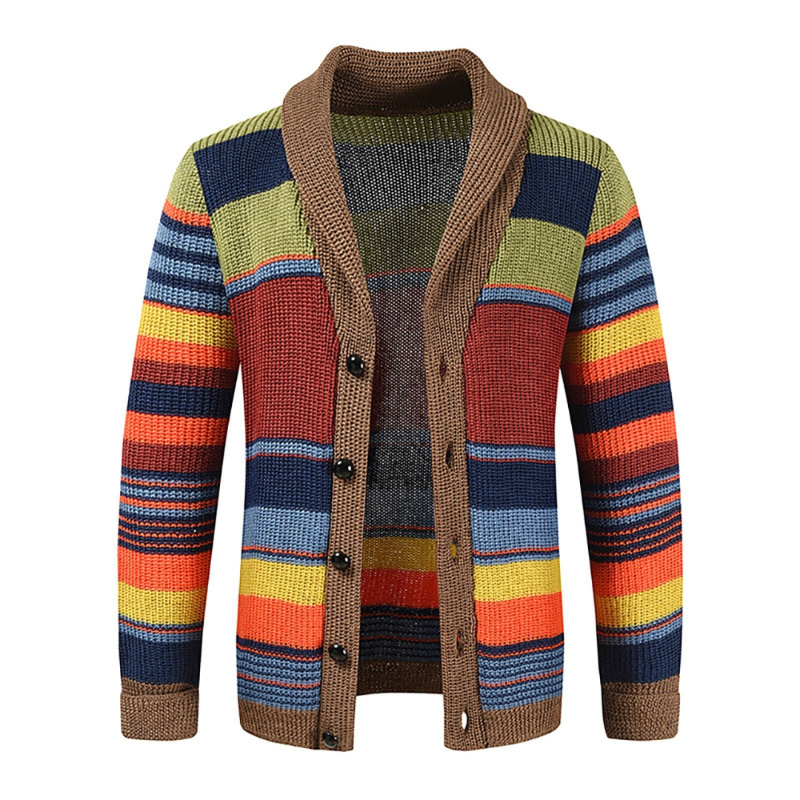 Brayden - Classic Color Block Knit