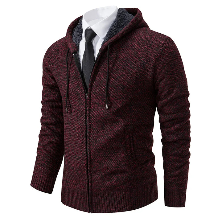 Fleece Zip-Up Cardigan
