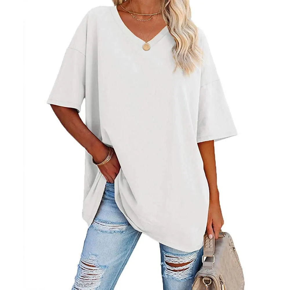 Elena - Comfortable Cotton T-Shirt