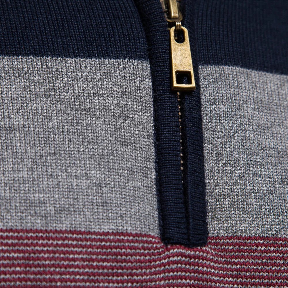 Neuhaus - Stylish Sweater With Stand-Up Collar