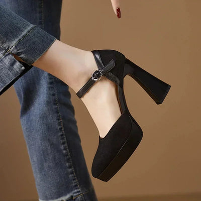 Retro Style Ladies Elegant Pumps