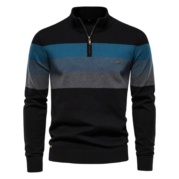 Neuhaus - Stylish Sweater With Stand-Up Collar