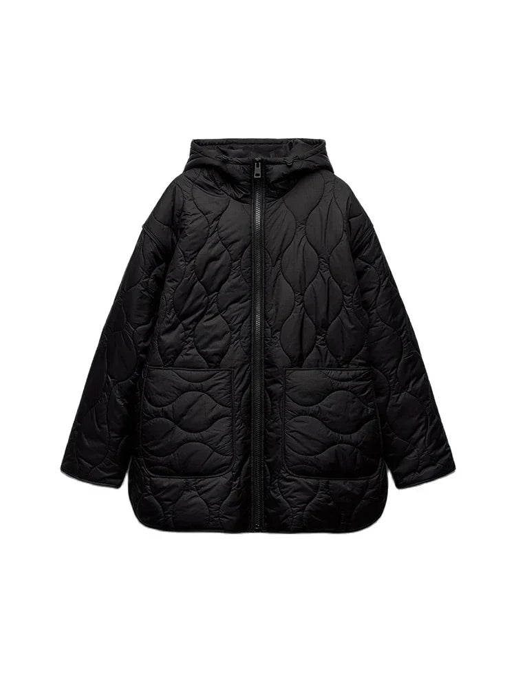 Vara | Relaxed Fit Hooded Winter Jacket with Cosy Build for Women