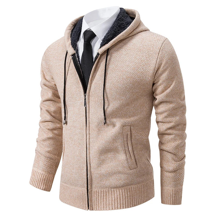 Fleece Zip-Up Cardigan