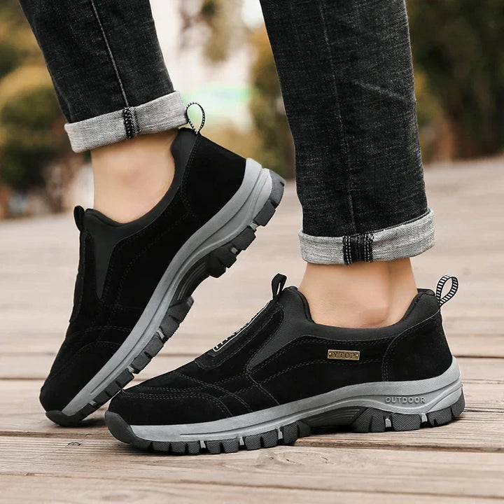 Hugh | Slip On Outdoor Shoes with Non Slip Grip Sole for Men
