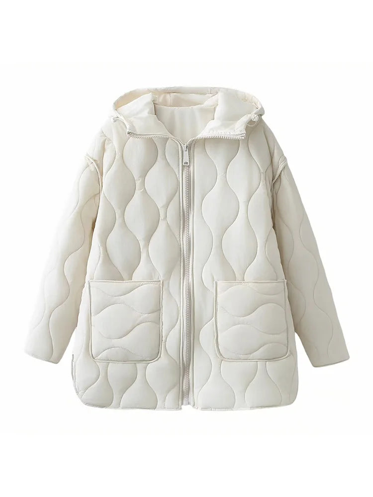 Vara | Relaxed Fit Hooded Winter Jacket with Cosy Build for Women