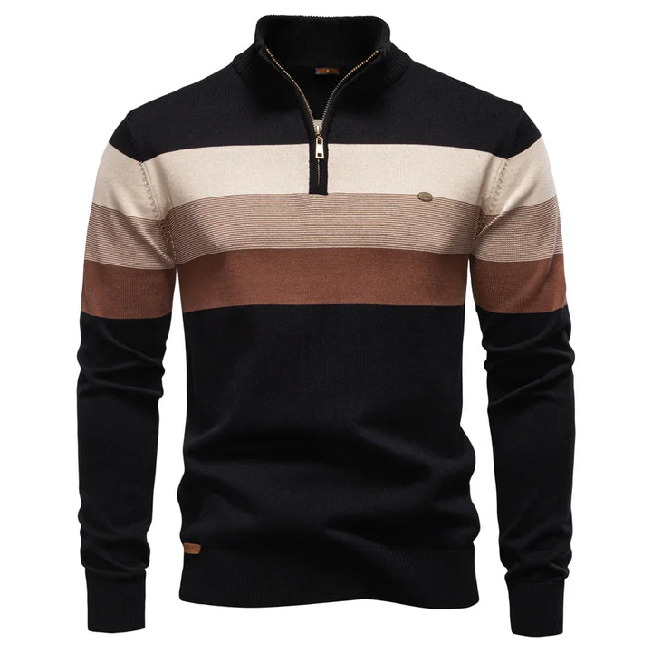 Neuhaus - Stylish Sweater With Stand-Up Collar