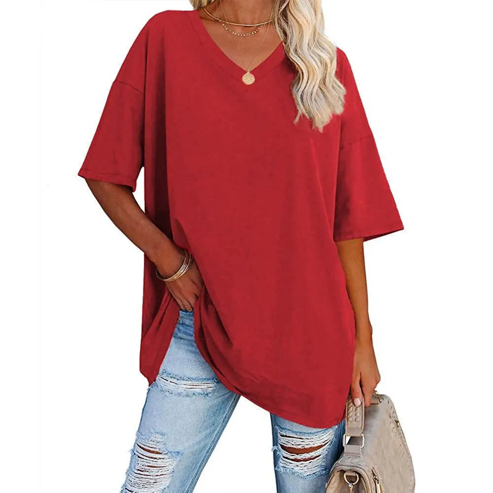 Elena - Comfortable Cotton T-Shirt