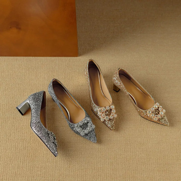 Gloria - Glitter Pumps