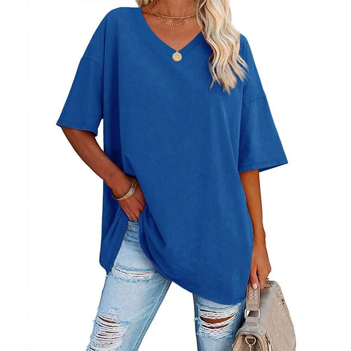 Elena - Comfortable Cotton T-Shirt