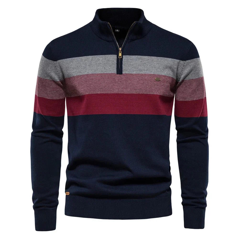 Neuhaus - Stylish Sweater With Stand-Up Collar