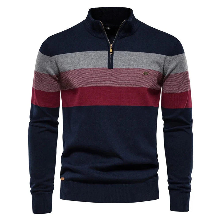 Neuhaus - Stylish Sweater With Stand-Up Collar